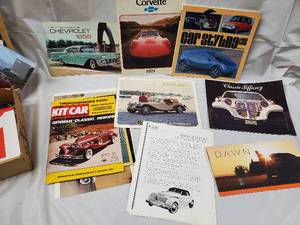 lot 133 image: Automotive Brochure & Magazine Lot - Infiniti Q70, Maserati, Lexus, Bentley, MINI