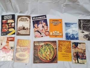 lot 143 image: James McNairs Salads & Vintage Recipe Booklets Lot - 1950s-70s