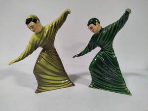 lot 47 image: Ceramic Art Studio (CAS) Dance Moderne Figurines