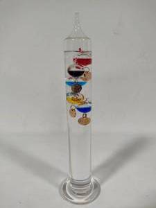 lot 72 image: Galileo Glass Thermometer