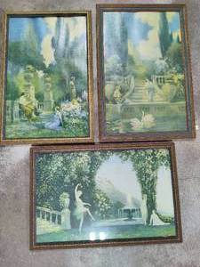 lot 75 image: Antique Framed Art by R. Atkinson Fox