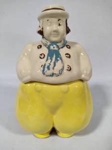 lot 110 image: Shawnee Pottery - Dutch Boy Cookie Jar