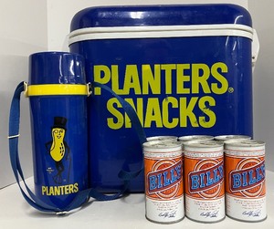 lot 63 image: Planters Peanuts Cooler and Thermos