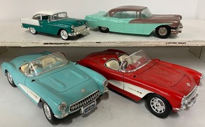 lot 146 image: Model Corvettes and Chervrolets