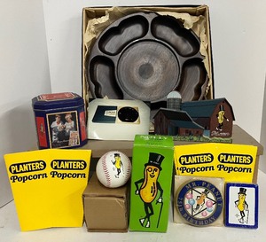 lot 186 image: Planters Peanuts Mr. Peanut Promotional Items Collectibles Lot