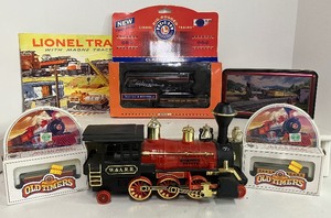 lot 230 image: MiscellaneousTrain Lot Lionel and Bachmans NIB