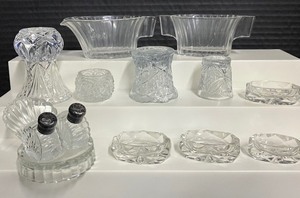 lot 251 image: Salt Cellars Toothpick Holders Salt and Pepper Lot