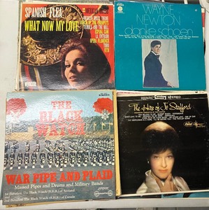 lot 286 image: Vintage Record Album LP Lot Various Genres