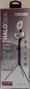 lot 21 image: Halo Stick - Vlogging Series - Extends Up to 4 FT (View Photos) NEW