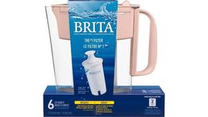 lot 41 image: Brita    Metro Water Filter Pitcher 6-Cup Capacity