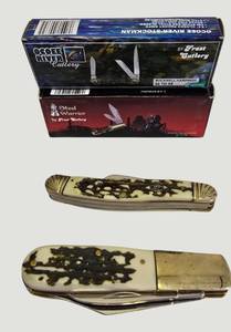 lot 51 image: Ocoee River Cutlery and Steel Warrior Pocket Knives