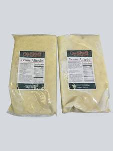 lot 57 image: Ole & Lenas Pizzeria  (2) Penne Alfredo - 6 Servings each 227g   FROZEN 