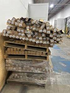 HUGE Lot of Performance Accessories 0.31 in. T x 2 in. W x 78.7 in. L Vinyl 4-in-1 Molding in Chocolate, Pewter, Flint Grey, Wren and Ravine (approximately 750 pieces plus or minus 10-15%) Retail Value of $39.98 a piece