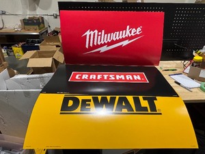 Power Tool Advertising Boards