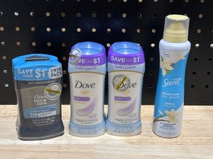 lot 35 image: Deodorant and Antiperspirant