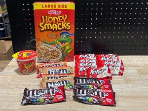 lot 83 image: Candy and Cereal