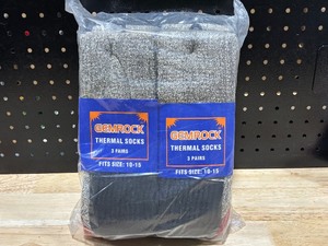 lot 92 image: Thermal Socks 12 Pairs