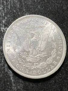 1896 US MORGAN SILVER DOLLAR