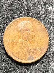 lot 13 image: 1930-S US WHEAT CENT
