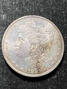 lot 42 image: 1883-O US MORGAN SILVER DOLLAR