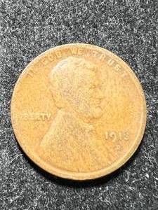 lot 47 image: 1913-D US WHEAT CENT