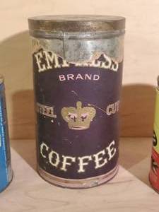 Very Collectible Vintage Coffee Cans