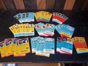 lot 30 image: Very interesting lot of 1950s Service Station Reminder Cards - Ford &amp Pennzoil