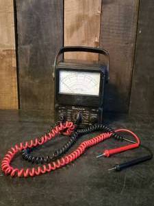 lot 35 image: Simpson 260 Series 8 Volt OHM Multimeter with Leads