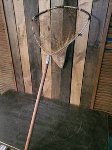 lot 38 image: Beautiful Vintage Fishing Net Circa 30s40s Great for display