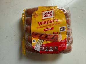 lot 49 image: DD. 6x 10ct Oscar Mayer Wieners
