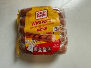 lot 50 image: DD. 6x 10ct Oscar Mayer Wieners