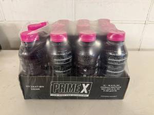 lot 293 image: 12x 16.90z PrimeX (Strawberry-Lemonade-per Google Search)