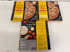 lot 234 image: 3x-Buffalo Chicken Pizza-Californa Pizza Kitchen