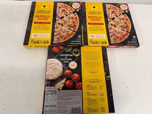 lot 235 image: 3x-Buffalo Chicken Pizza-Californa Pizza Kitchen