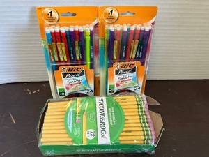 lot 36 image: Ticonderoga and Bic Mechanical Pencils