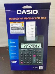 Casio Mini Desktop Printing Calculator