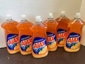 lot 83 image: Ajax Orange Dish Soap