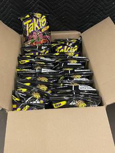 lot 7 image: TX 5 - Takis Dragon Sweet Chili Chips - 20-Count Box