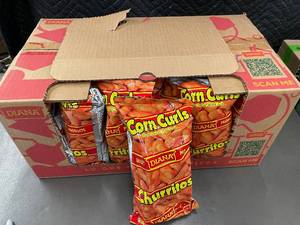 lot 224 image: TS - Dianas Corn Curls Small 24-Pack Snack Bags - 1.7 oz Each