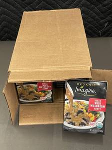 lot 262 image: TN 2 - Imagine Organic Vegan Wild Mushroom Gravy - Gluten Free - 13.5 oz (12-pack)