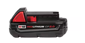 lot 64 image: Milwaukee M18 18-Volt 2.0 Ah Lithium-Ion Compact Battery