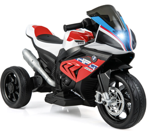 lot 316 image: Costway 12V Licensed BMW Kids Motorcycle Ride-On Toy for 37-96 Months Old Kids