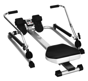 lot 70 image: Costway Exercise Adjustable Double Hydraulic Resistance Rowing Machine