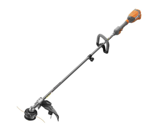 lot 75 image: Ridgid 18V BRUSHLESS 14 IN. CORDLESS BATTERY STRING TRIMMER (TOOL ONLY, Safety Trigger Broken)