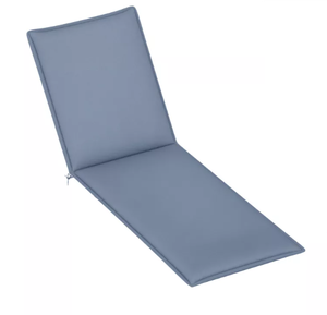 lot 212 image: Outsunny Outdoor Lounge Chair Cushion Foldable Patio Chaise Lounge Cushion 76 x 23, Blue