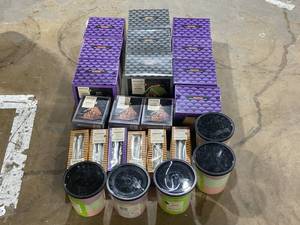 lot 201 image: LOT OF 33  Favorite Day Halloween-themed kits and treats