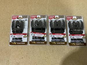 lot 57 image: LOT OF 4 Diablo Bi-Metal Oscillating Blade 3 packs 1 14 W 2 D