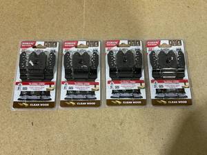 lot 58 image: LOT OF 4 Diablo Bi-Metal Oscillating Blade 3 packs 1 14 W 2 D