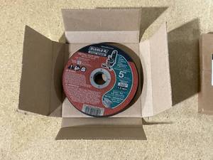 lot 59 image: LOT OF 2 Packs Of 10 Diablo Metal Cut Off 5 Dia. .045 Thickness (20 Total)