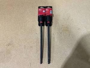 lot 62 image: LOT OF 2 Milwaukee 38 Quik-Lok Extension 12